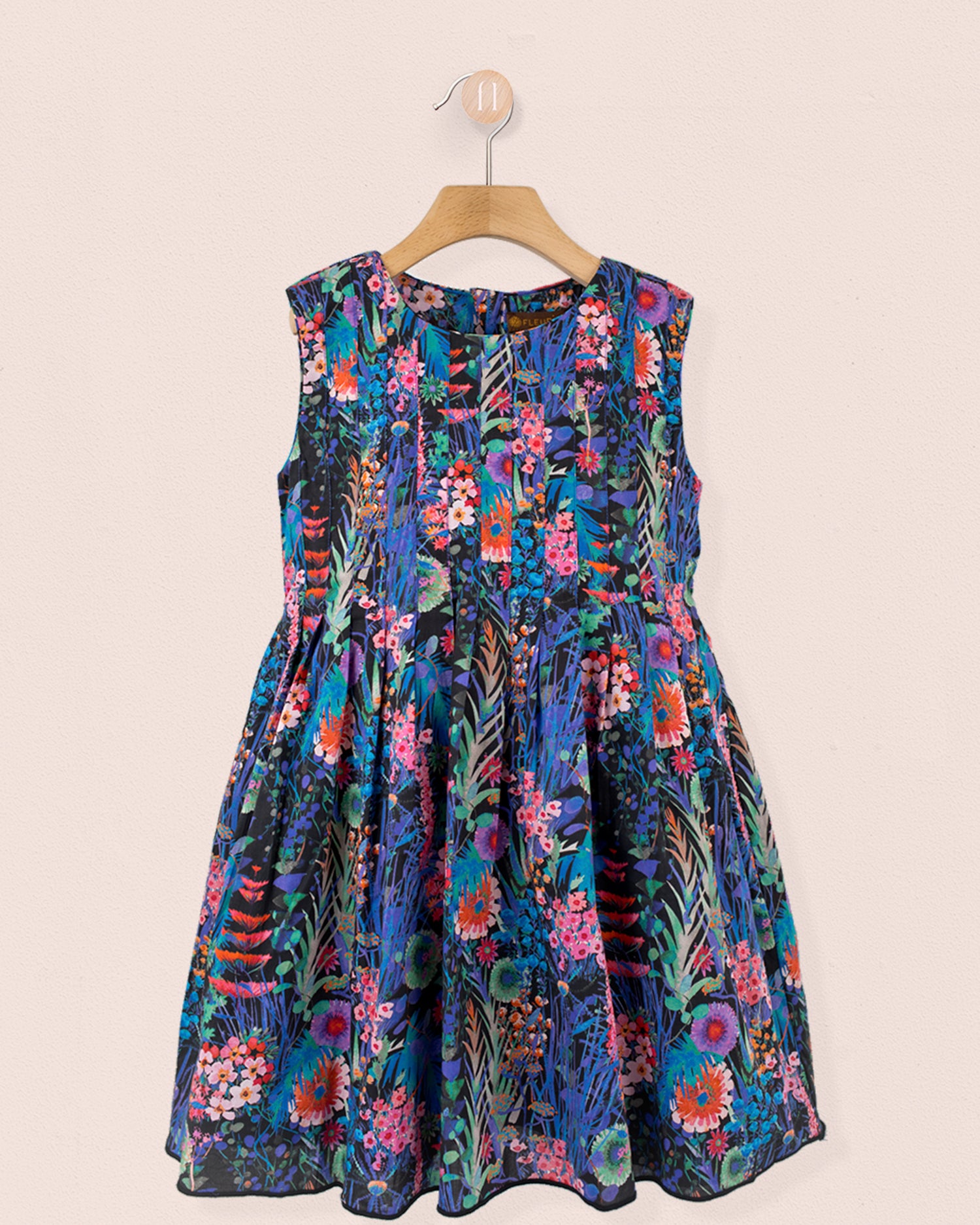 Verona Liberty Tresco Black Dress